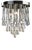 Impressive Murano Glass Sputnik Chandelier flush mount like mazzega zuccheri venini barovier style Diameter 60 cm = 23.6"...