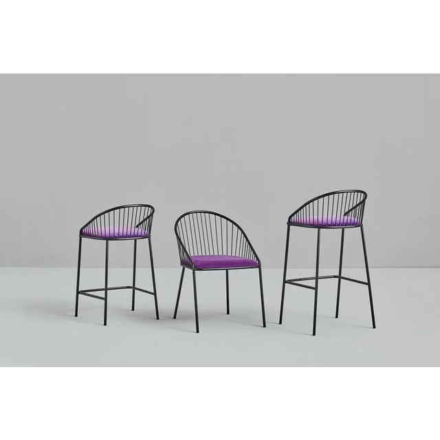 Agora Bar Low Stool by Pepe Albargues For Sale - Image 6 of 9