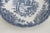 Ceramic Late 20th Century Churchill the Brook Blue White Dessert Plates Saucers 2pc Fine China Pair 4803b For Sale - Image 7 of 14