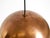 Mid-Century Modern Italian Copper Dome Pendant Light, 1950s For Sale - Image 9 of 14