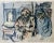 Jacob Steinhardt, Judaica German Expressionist Watercolor Painting Lithograph Israeli Bezalel Art For Sale - Image 4 of 7