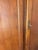 Brown Vintage French Louis XVI Style Carved Oak 4-Door Wardrobe For Sale - Image 8 of 10