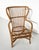 1970s Mid-Century Modern Rattan Table and Chairs, Italy, 1970s, Set of 5 For Sale - Image 5 of 7