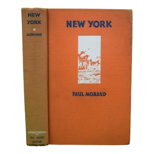 "New York" 1930 Morand, Paul