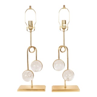 "Flux" Lamps by Spark Interior - a Pair For Sale