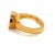Mid 20th Century Chopard Happy Diamond 18k Rose Gold Round Ring - Size 6.5 For Sale In Miami - Image 6 of 8