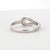 18k White Gold Knot Ring With Round White Diamonds Size 7 For Sale - Image 14 of 18
