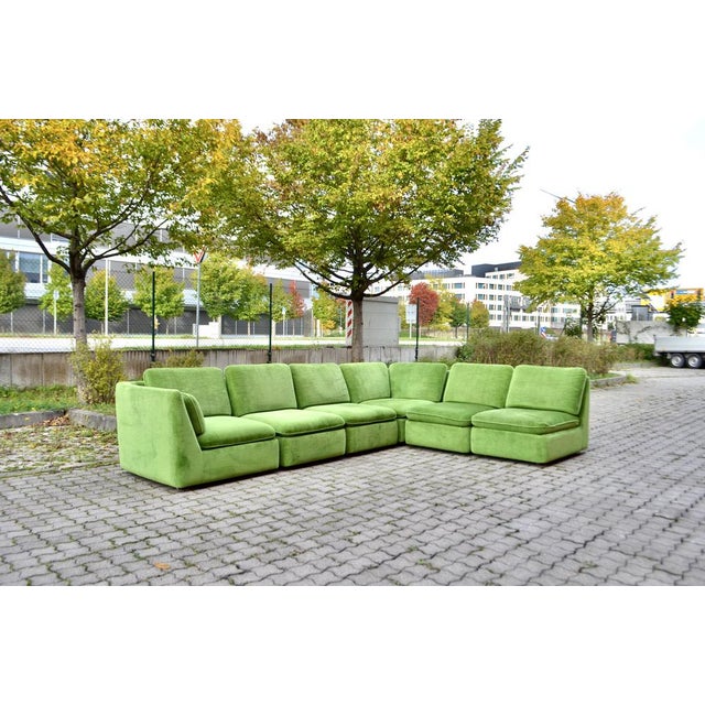 This absolute unique and gorgeous modular sectional sofa from the 70ties is manufactured by lübke & rolf from rheda in...