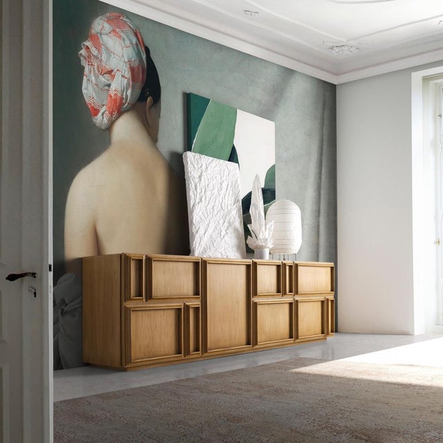 Tatel Sideboard by Lola Glamour Dimensions: D 45 x W 220 x H 70 cm Materials: Oak.