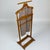 1960’s Vintage Mid-Century Modern Men’s Bedroom Wood Suit Valet. This vintage valet is equipped with a suit coat hanger, a...