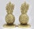 Boho Chic Vintage Boho Chic Brass Pineapple Bookends For Sale - Image 3 of 8