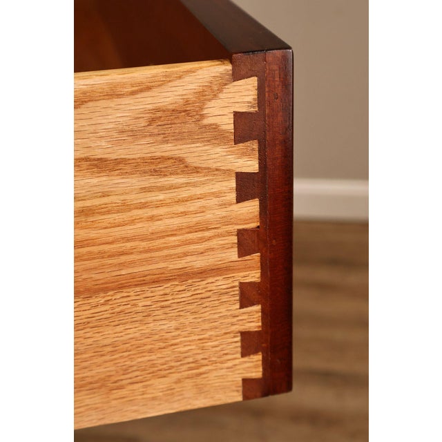 Late 20th Century Henkel Harris Chippendale Style Mahogany Tall Chest For Sale - Image 5 of 18