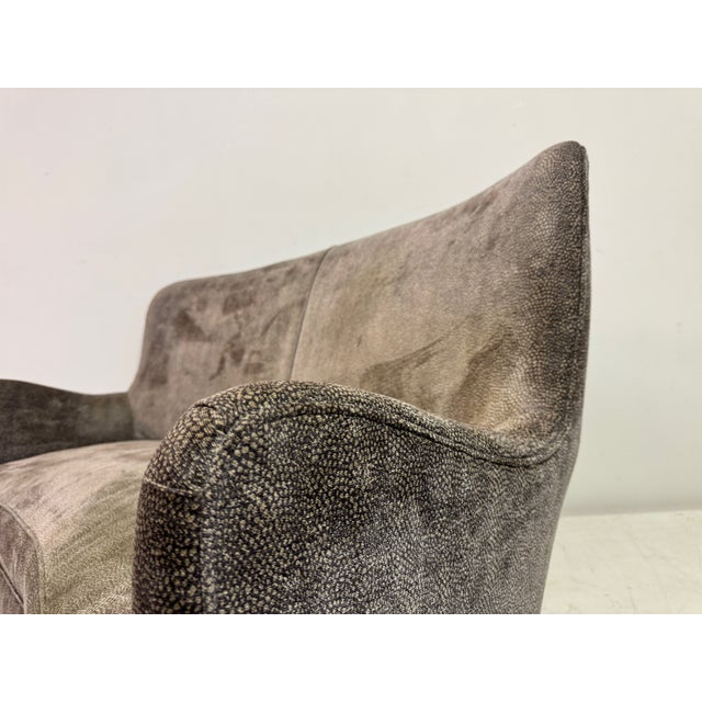 Italian Curved Sofa, 1950s For Sale - Image 3 of 8