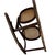 Antique Bentwood Children's Rocking Chair with Wicker Seat For Sale - Image 3 of 7