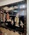 Beautiful large Chinese 6-panel folding screen measuring approximately 7 feet tall and 8 ft across. The screen features a...
