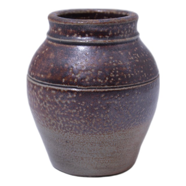 Colonial Williamsburg Stoneware Small Urn - Stamped For Sale