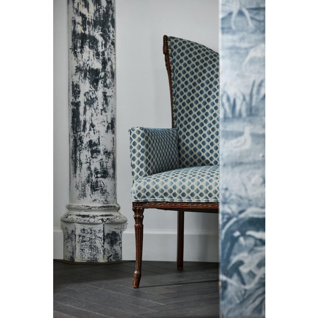 Traditional Zoffany Seymour Spot Fabric in Amber For Sale - Image 3 of 3