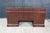 Vintage Hekman Mahogany Tooled Leather Top Executive Kneehole Office Desk 60" For Sale - Image 15 of 18