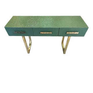 Console Table for Dressing Table or Entrance with Murano Glass by Justfurnituress For Sale