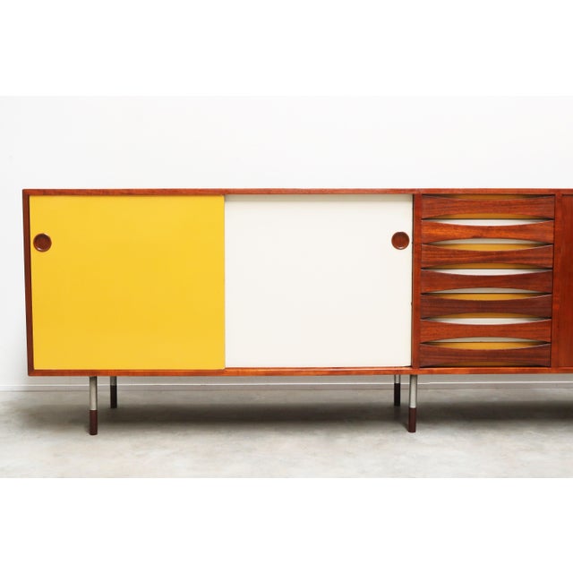 Model 29A Triennale Sideboard in Teak by Arne Vodder for Sibast, Denmark, 1958 For Sale - Image 9 of 16