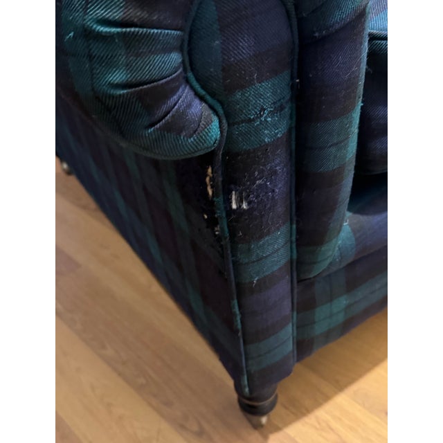 George Smith Full Scroll Arm Chair For Sale In New York - Image 6 of 7