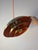 Danish Gold Orange Slatted Lamp For Sale - Image 9 of 11