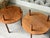 Mid-Century Modern-Style Walnut Wood and Glass "Unison" Side Tables by Design Within Reach For Sale - Image 13 of 16