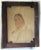 Antique Primitive Oil Painting, Portrait of a Lady in Lace For Sale - Image 9 of 9
