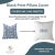 Not Yet Made - Made To Order Handmade Block Print Cushion Cover 20x20 Inch Fabdivine Sofa Décor- Aradhna For Sale - Image 5 of 5