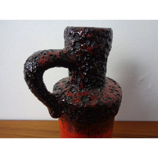 Lava Ceramic Vase 326/30 by Silberdistel, Germany, 1970s For Sale - Image 15 of 18