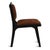 Modern Rustic Modern Chestnut Hide Dining Chair For Sale - Image 3 of 6