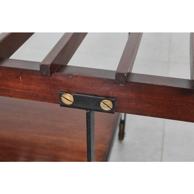 Mid-Century Iron and Teak Coffee Table from Home Torino, 1960s For Sale - Image 13 of 18