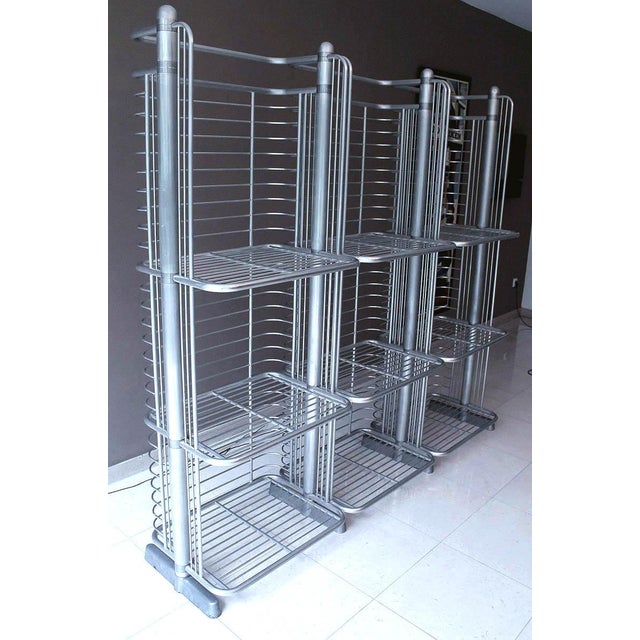 Very Large French Art Deco Storage Shelves For Sale - Image 4 of 10