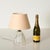 Murano Ribbed Glass and Brass Table Lamp with Pink Lampshade by Barovier, Italy, 1950s For Sale - Image 12 of 13