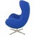 Egg Chair in Blue Fabric by Arne Jacobsen, 2000 For Sale - Image 10 of 13