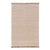 Premium White Tan Jute Flatweave Hand Woven Boho Scandinavian Rug 6x9Ft. For Sale