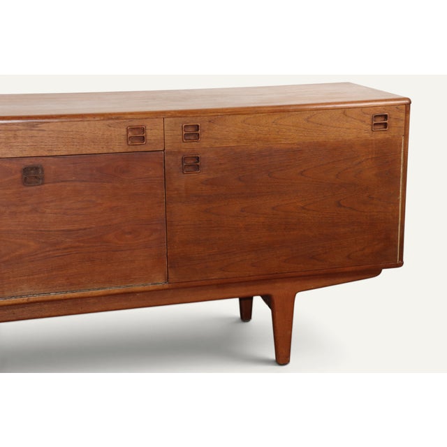 Scandinavian Teak Sideboard, 1960s For Sale - Image 6 of 18