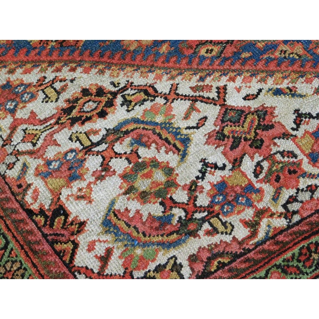 Traditional Antique Hand-Knotted Persian Sultan Abad Rug. 8'10"x 13' For Sale - Image 3 of 18