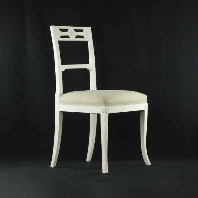Wood Vintage English Dining Chair For Sale - Image 7 of 13