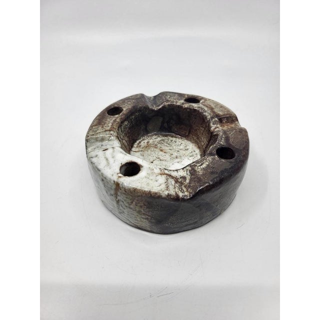 Vintage Ceramic Stoneware Ashtray, 1950s For Sale - Image 13 of 13