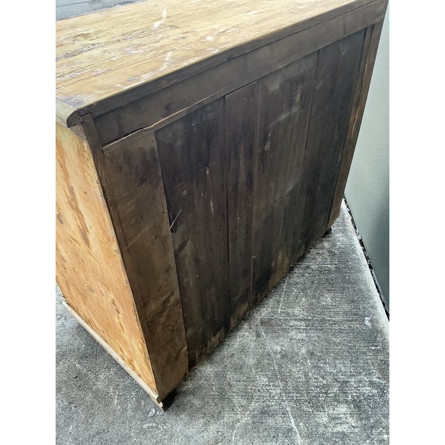 19th Century Vintage Bleached Biedermeier Chest of Drawers For Sale - Image 5 of 12