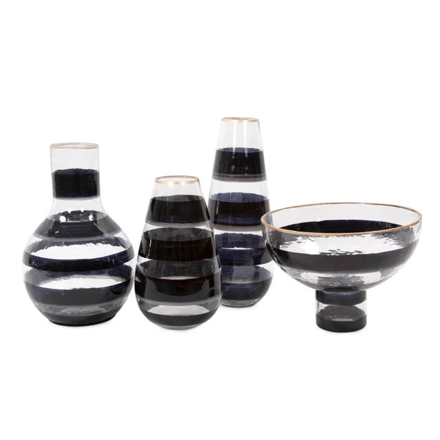 The Vector Pedestal Glass Bowl For Sale In Chicago - Image 6 of 7