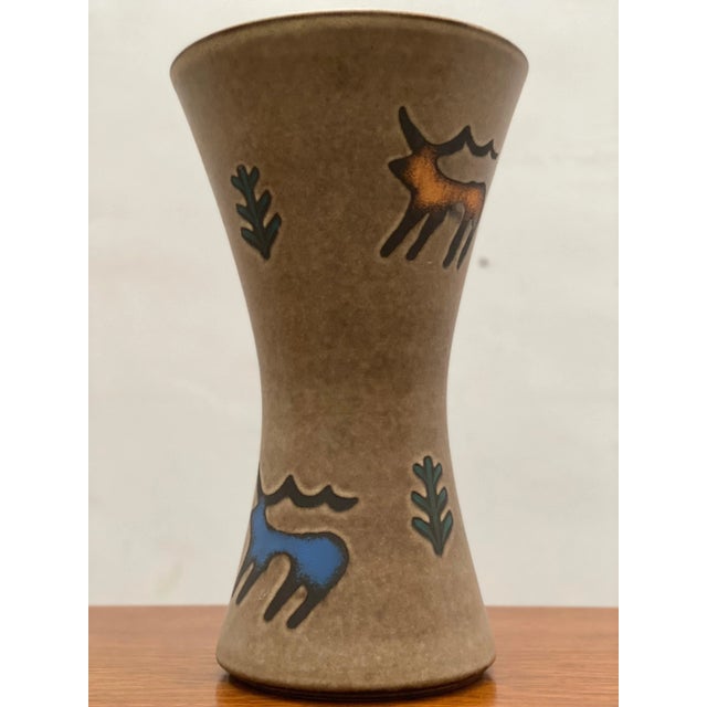 West Germany Vase in Ceramic, 1968 For Sale - Image 4 of 13