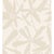 Contemporary Sample - Blossom Wallpaper by Susan Hable in Taupe on Cream For Sale - Image 3 of 3
