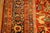 Late 19th Century 1890s Traditional Red Bold Tribal Geometric Antique Persian Sultanabad Wool Rug For Sale - Image 5 of 10