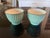 Love the contrast of the exterior and interior colors. Piece identification is on the bottom. Cups are in perfect...