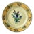 Early 19th Century Quimper France Hand-Painted Butter Yellow, Mustard, Bird and Blue Floral Plates - Set of 3 For Sale