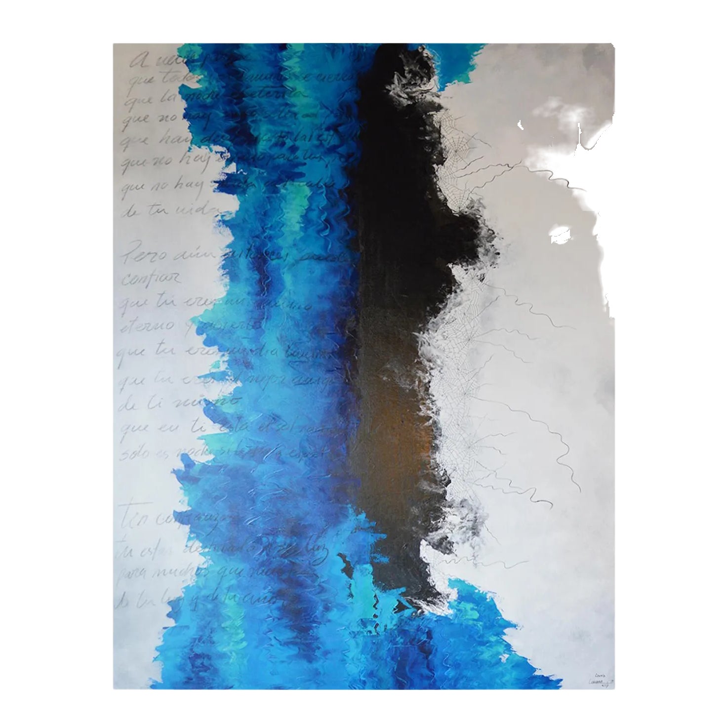 Artwork Signed by Leonora Sisto "Confía", Mexico, 21st Century Chairish