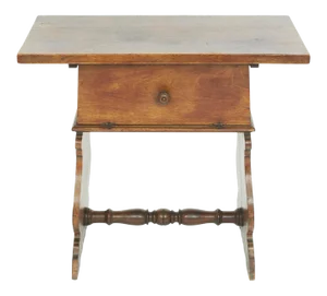 19th Century Traditional Walnut Writing Table