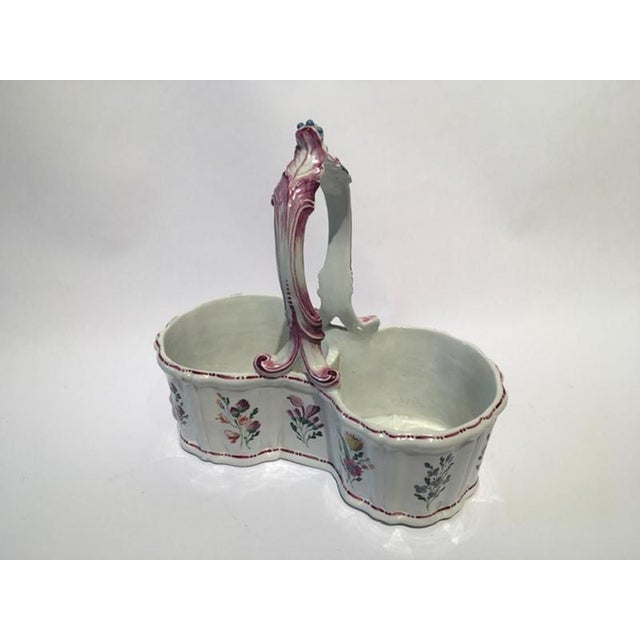 Porcelain Cruet with Floral Decor by Richard Ginori, Italy, 18th Century For Sale - Image 13 of 18